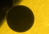 HINODE сфотографировал транзит Венеры из космоса