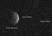 У астероида (3122) Florence рассмотрели два спутника