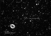 Рядом с туманностью Кольцо (М57) в созвездии Лиры вспыхнула сверхновая звезда!