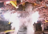НАСА испытало двигатели для марсианской сверхтяжелой ракеты