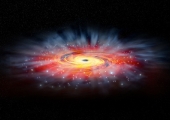 Черную дыру в центре галактики рассмотрели в рентгеновских лучах