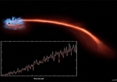 NASA показало, как черная дыра разрывает звезду