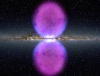 Астрономы измерили скорость газовых потоков в пузырях Ферми