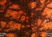 Ученые признали найденный на Марсе «блуждающий камень» феноменом