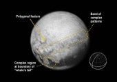 Станция New Horizons обнаружила на Плутоне сложную геологию